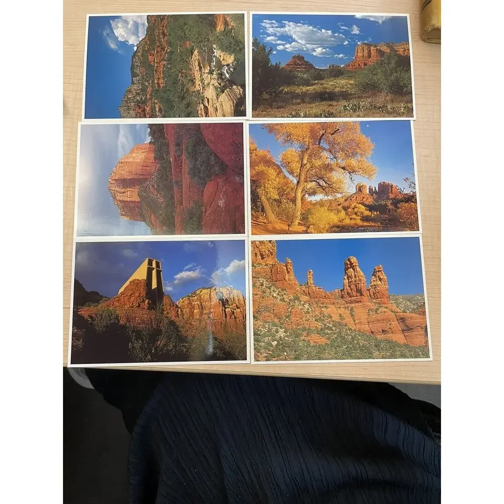 Beautiful Sedona Postcard Set With Cover